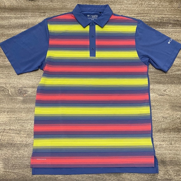 NWT Colombia Golf Polo size Medium Omni-Wick - Picture 1 of 9